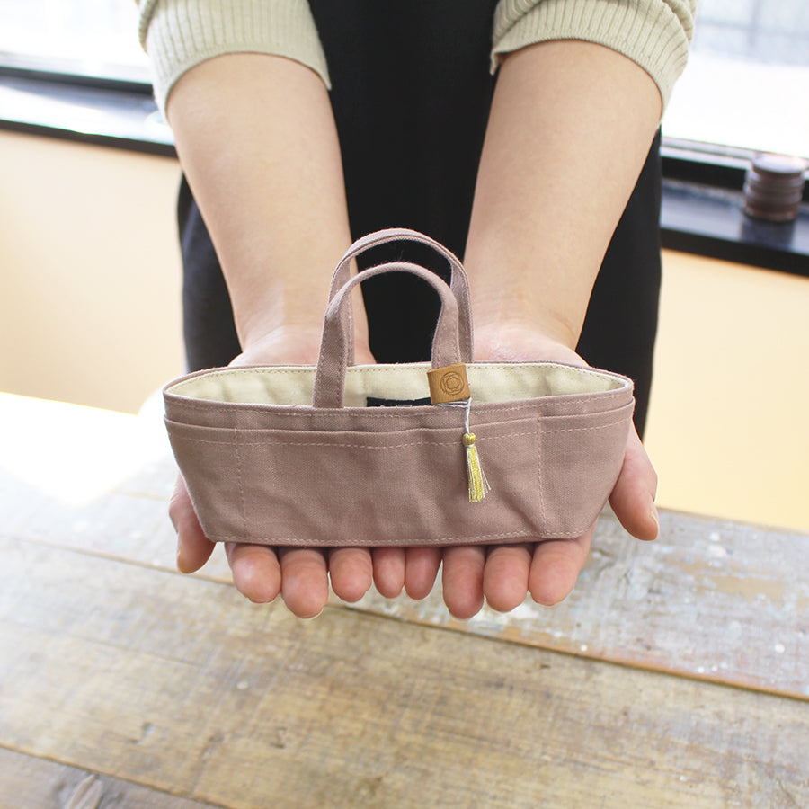 Mini Waxed Canvas Tote