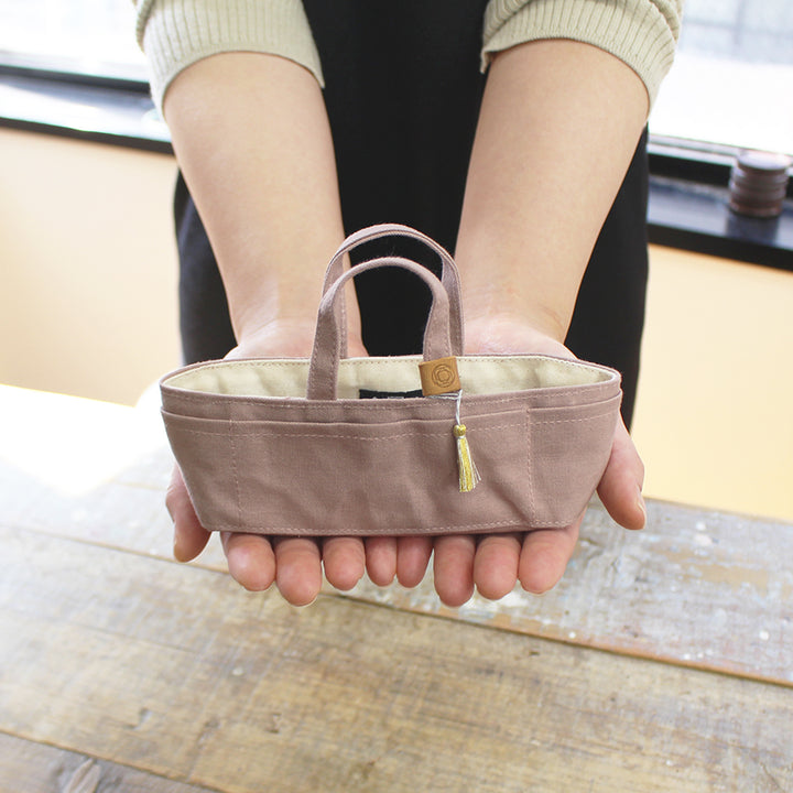 Mini Waxed Canvas Tote