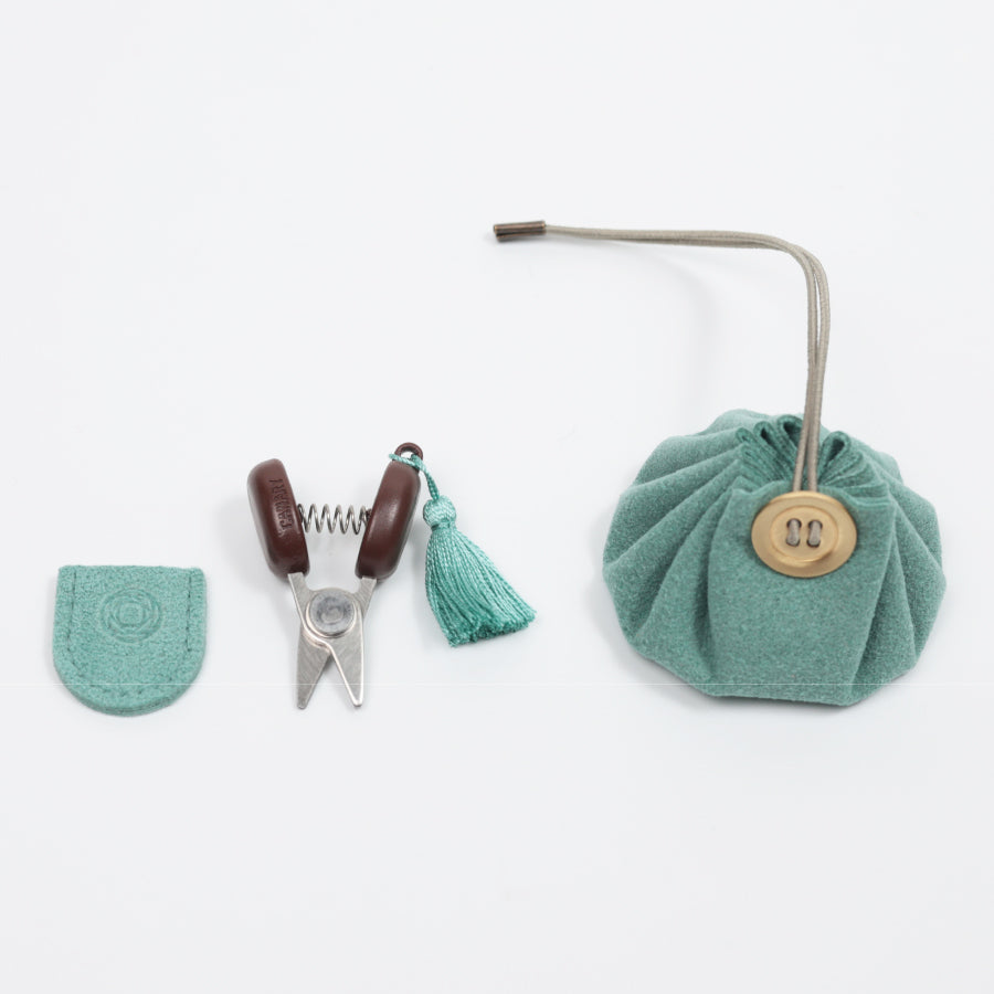 関の豆ばさみと豆巾着のセット