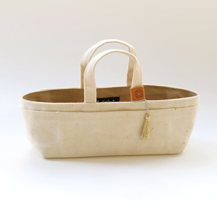 Mini Waxed Canvas Tote