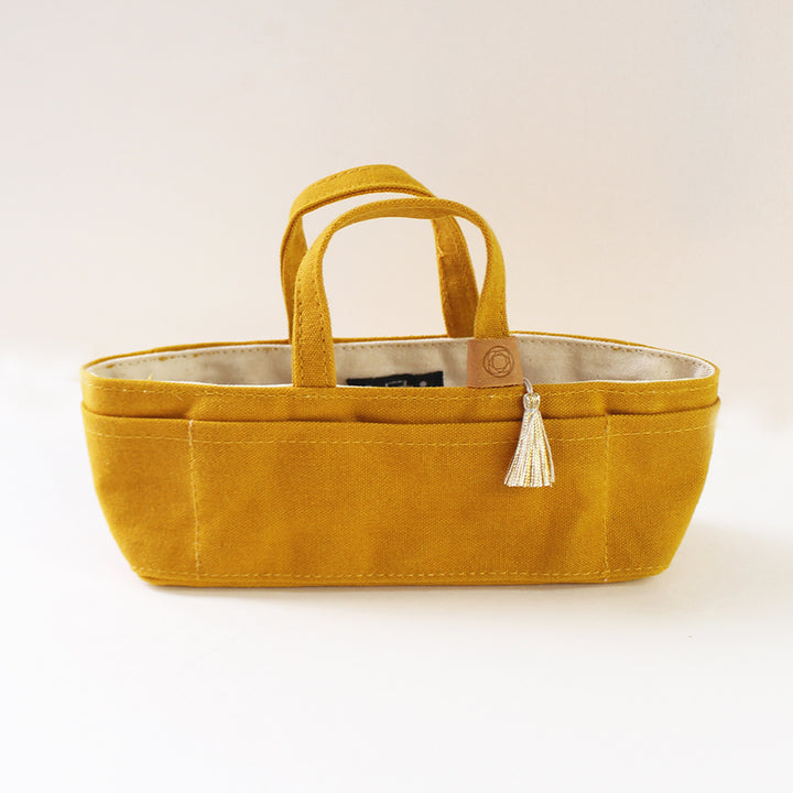 Mini Waxed Canvas Tote