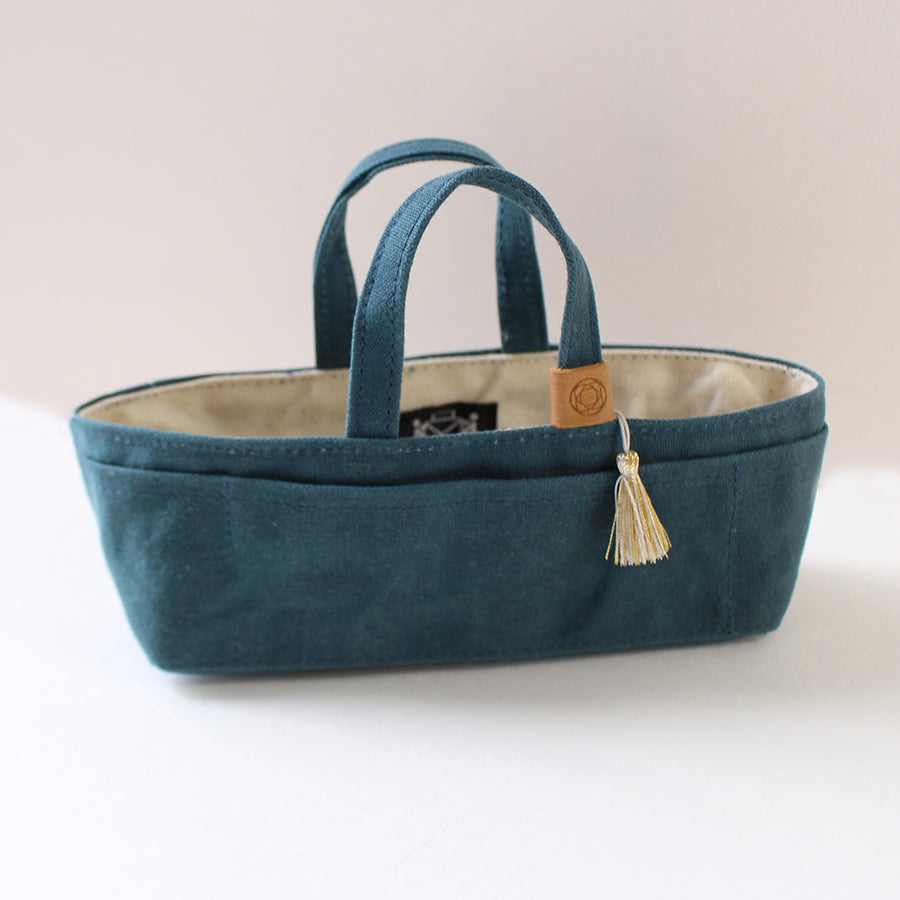 Mini Waxed Canvas Tote