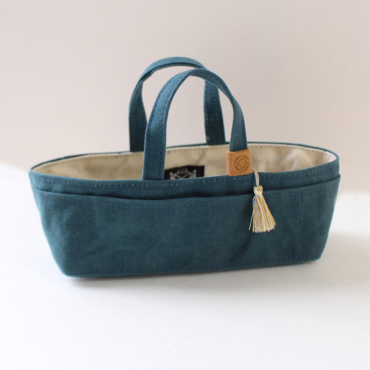 Mini Waxed Canvas Tote