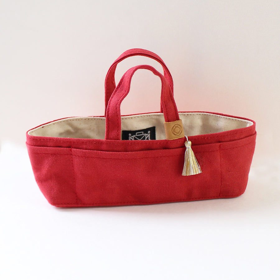 Mini Waxed Canvas Tote