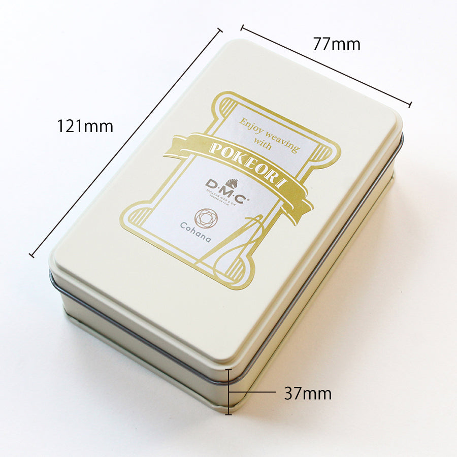 【数量限定】DMC×Cohana ポケおり缶 ホワイト (45-390)