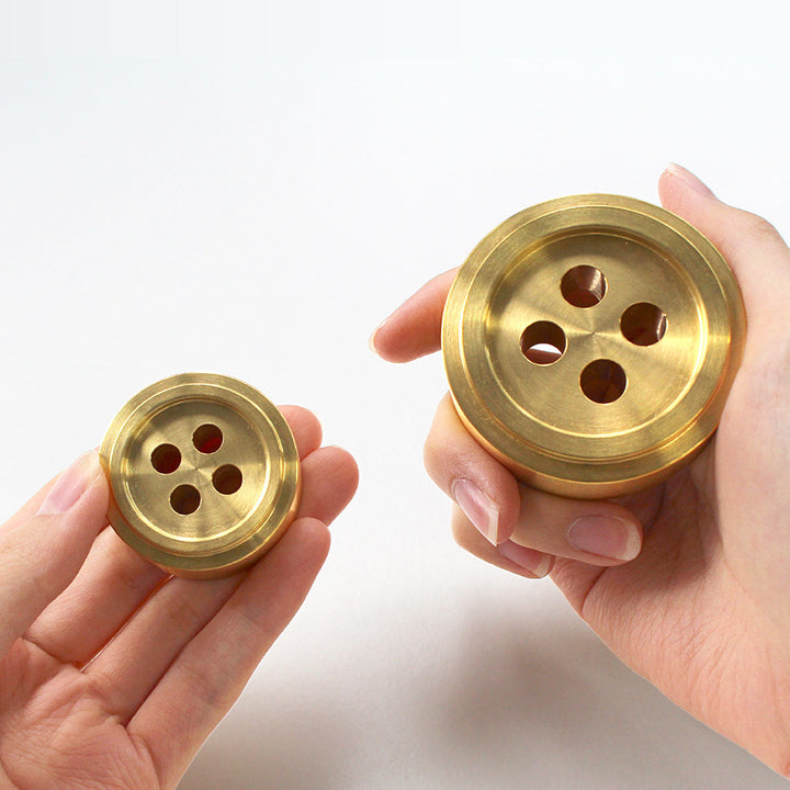 真ちゅうの豆文ちん (130g) (45-395)