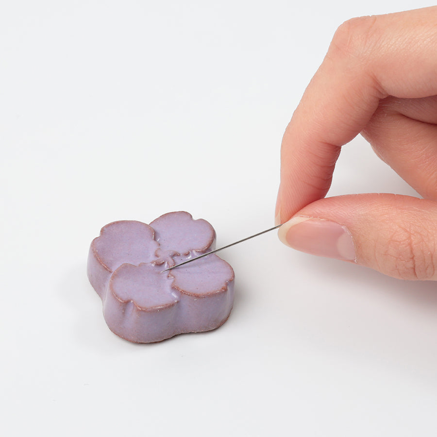 [Pre-order B: Expectect Stock Arrival Mid to Late March 2026] Awaji Kawara Needle Rest – Sakura / Purple