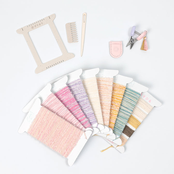 【数量限定】ポケおり 糸あそびセット さくら（45-427）