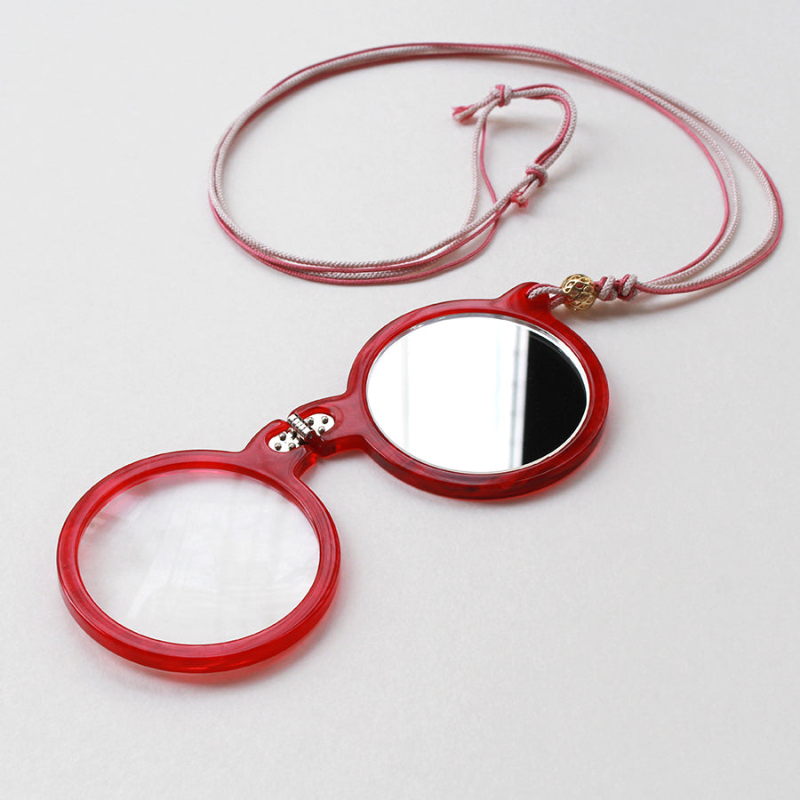 [Available in Limited Quantities] Sabae Magnifying Glass & Mirror Necklace (45-435)