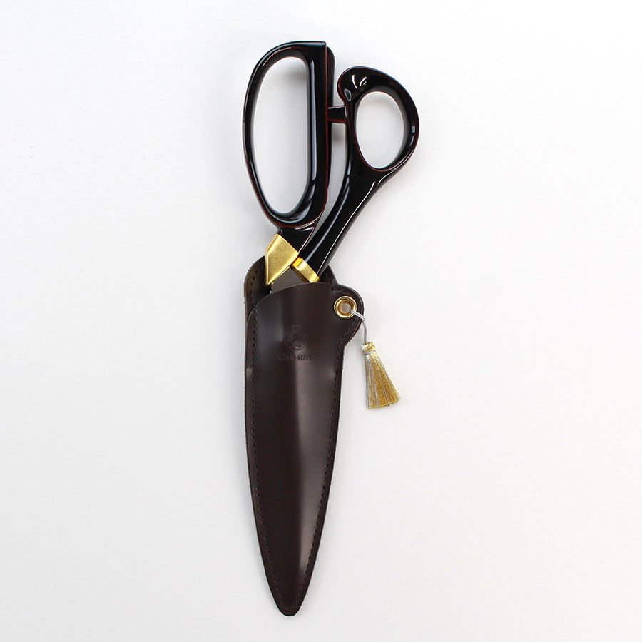 Sewing Shears with Lacquered Handles and Gold Leaf Tamenuri(45-442)