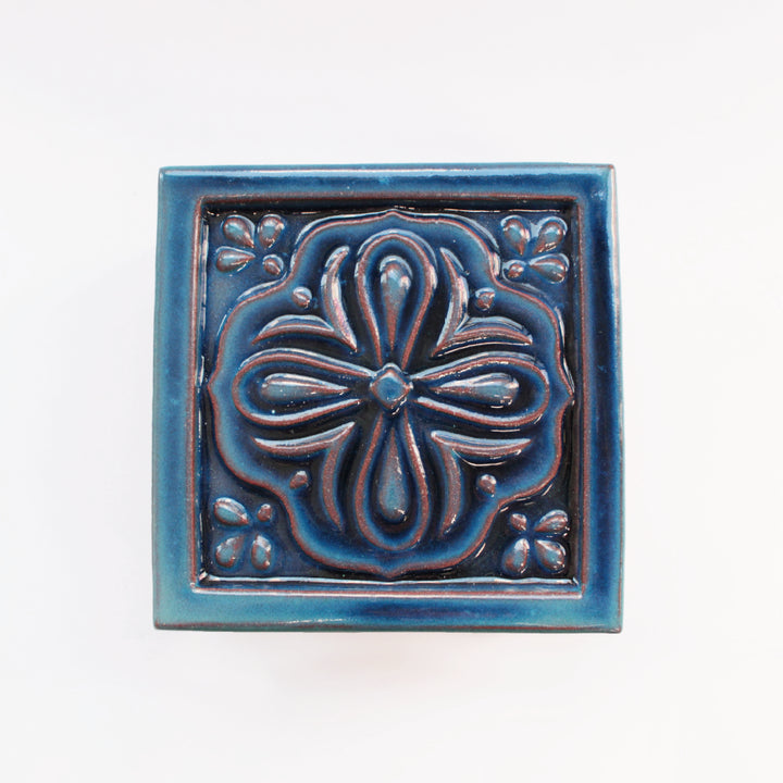 [Pre-order: Estimated Arrival in Mid-October] Awaji Tile Box – 紺藍 (45-477 Toolbox Only)