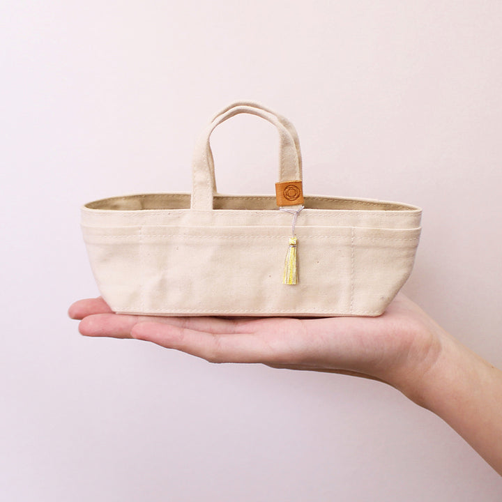 Mini Waxed Canvas Tote