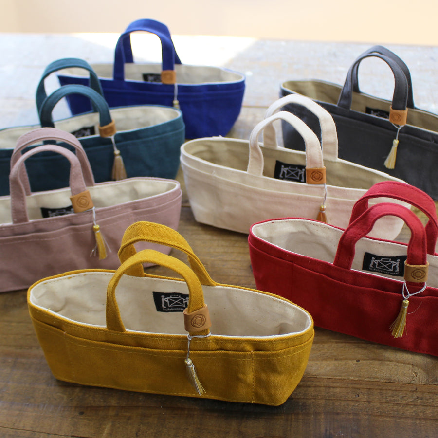 Mini Waxed Canvas Tote