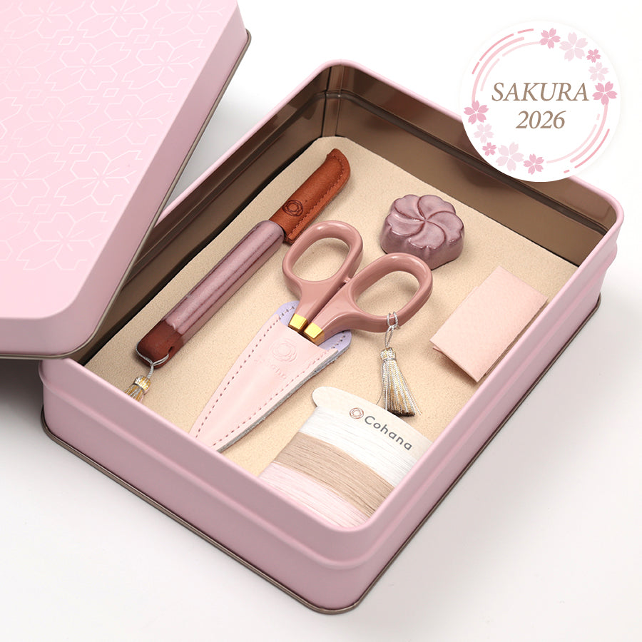 [Pre-order B: Expectect Stock Arrival Mid to Late March 2026] Sewing Tin Set – Sakura (45-426)