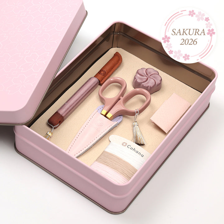 [Pre-order B: Expectect Stock Arrival Mid to Late March 2026] Sewing Tin Set – Sakura (45-426)