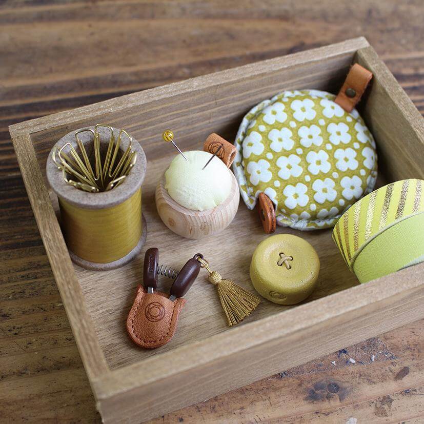 ヒノキのピンクッション 播州織 - Cohana Online Store