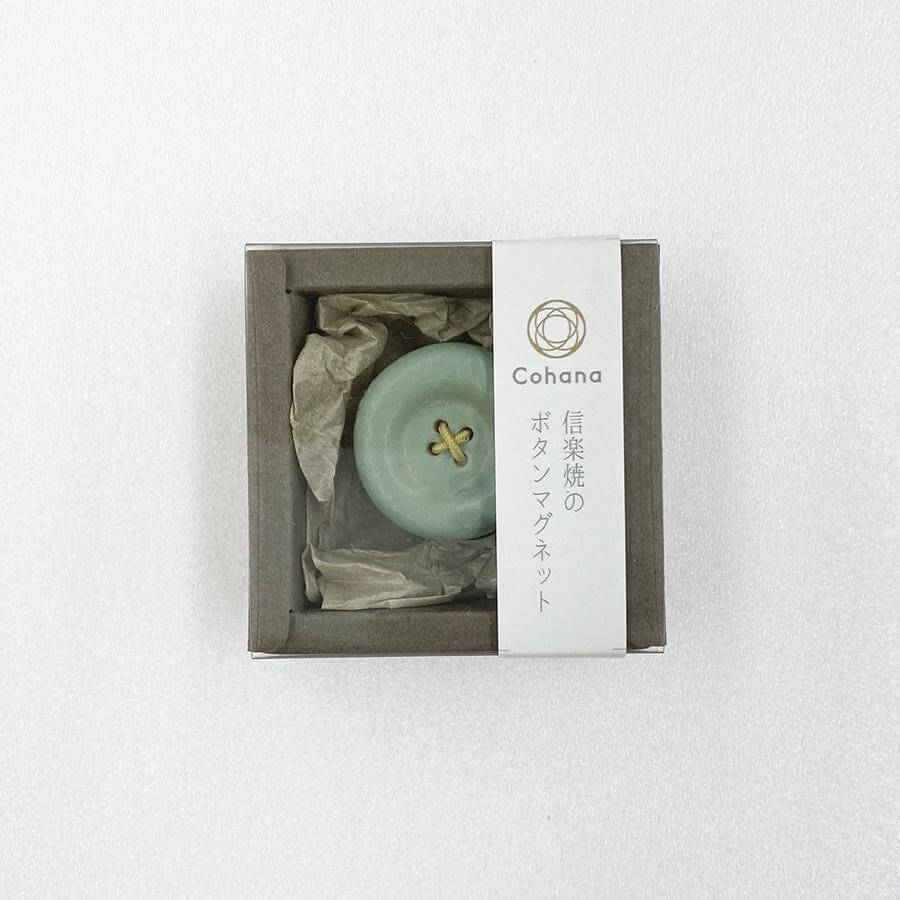信楽焼のボタンマグネット - Cohana Online Store