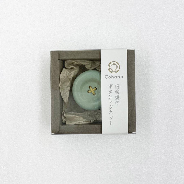信楽焼のボタンマグネット - Cohana Online Store