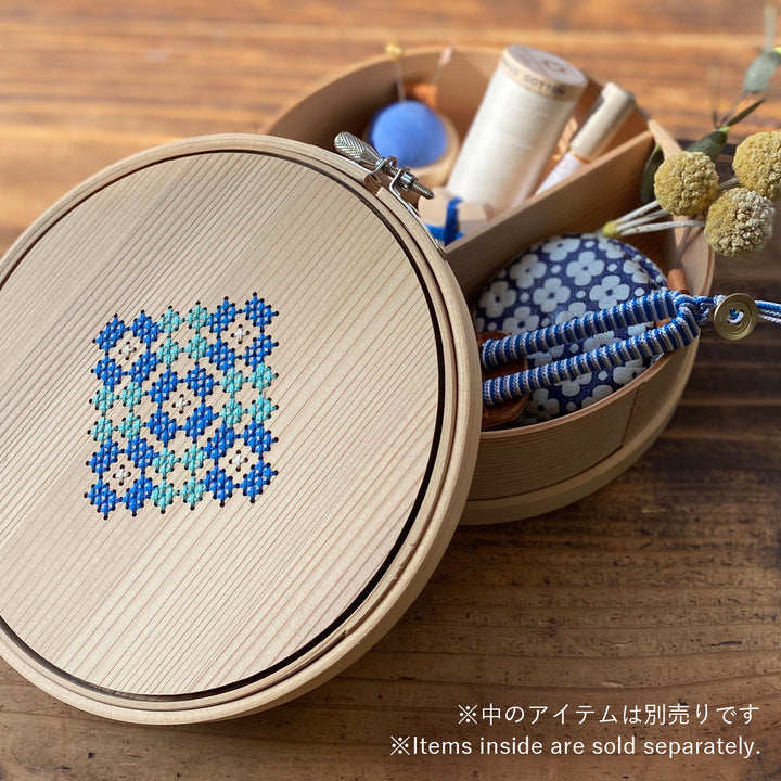 Magewappa Toolbox with Embroidery Hoops