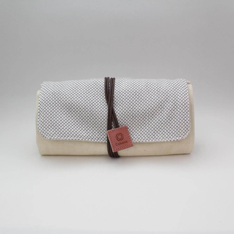三河木綿の巻き道具入れ - Cohana Online Store