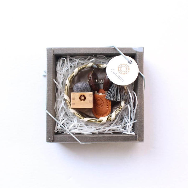 関の豆ばさみと豆枡の針山セット - Cohana Online Store