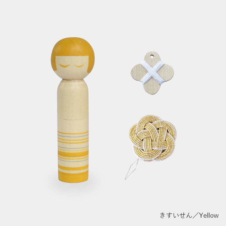 Kokeshi Doll Pincushion Set