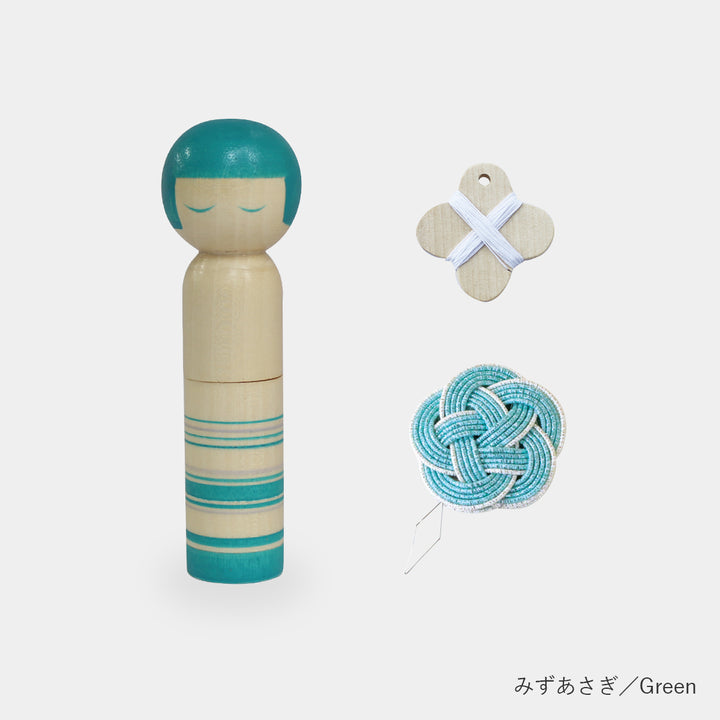 Kokeshi Doll Pincushion Set