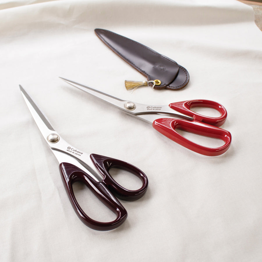 Seki Sewing Shears with Lacquered Handles (Tamenuri) (45-265)