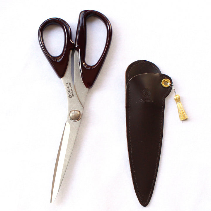 Seki Sewing Shears with Lacquered Handles (Tamenuri) (45-265)