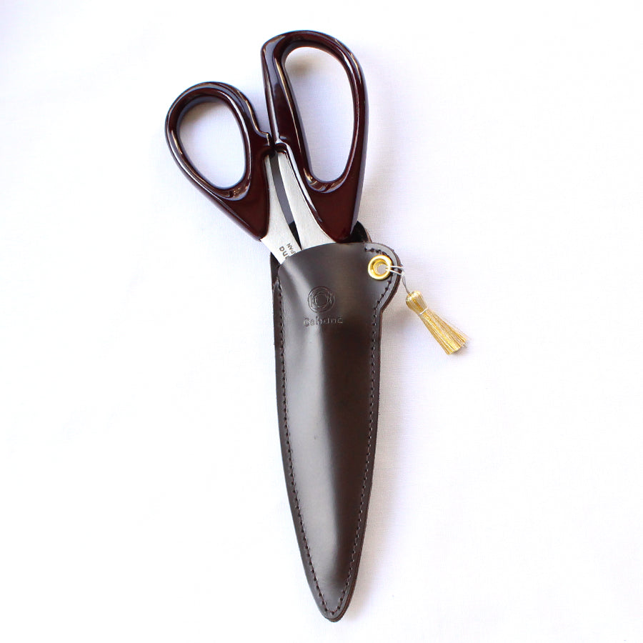 Seki Sewing Shears with Lacquered Handles (Tamenuri) (45-265)