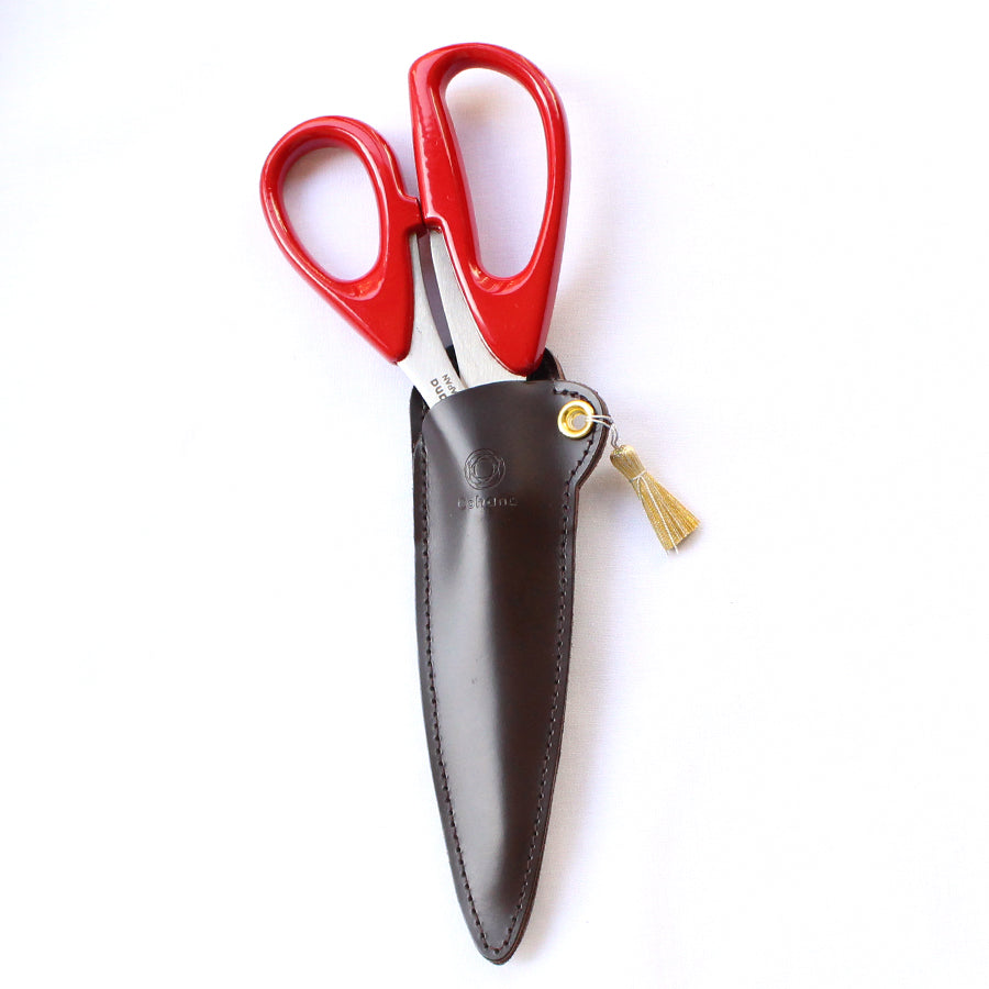 Seki Sewing Shears with Lacquered Handles (Shunuri) (45-266)