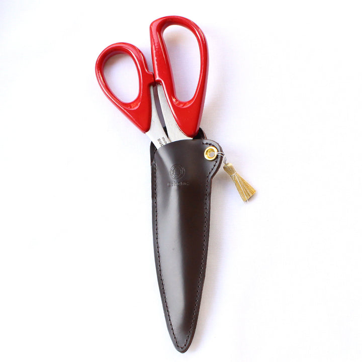 Seki Sewing Shears with Lacquered Handles (Shunuri) (45-266)